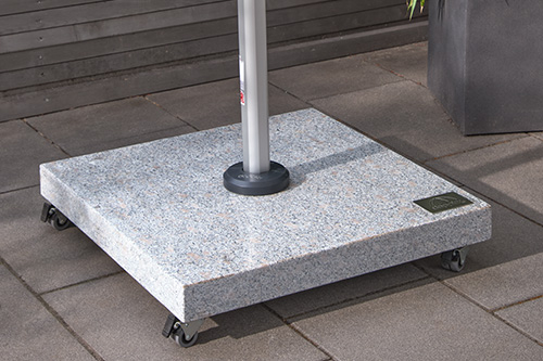 Base per ombrellone palo laterale - banner