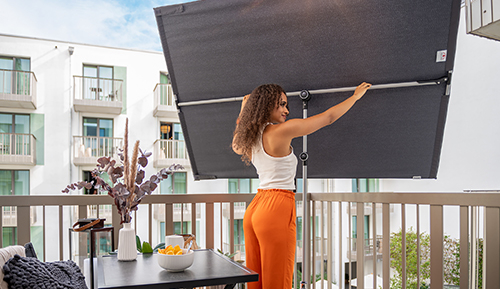 Ombrellone da balcone - banner