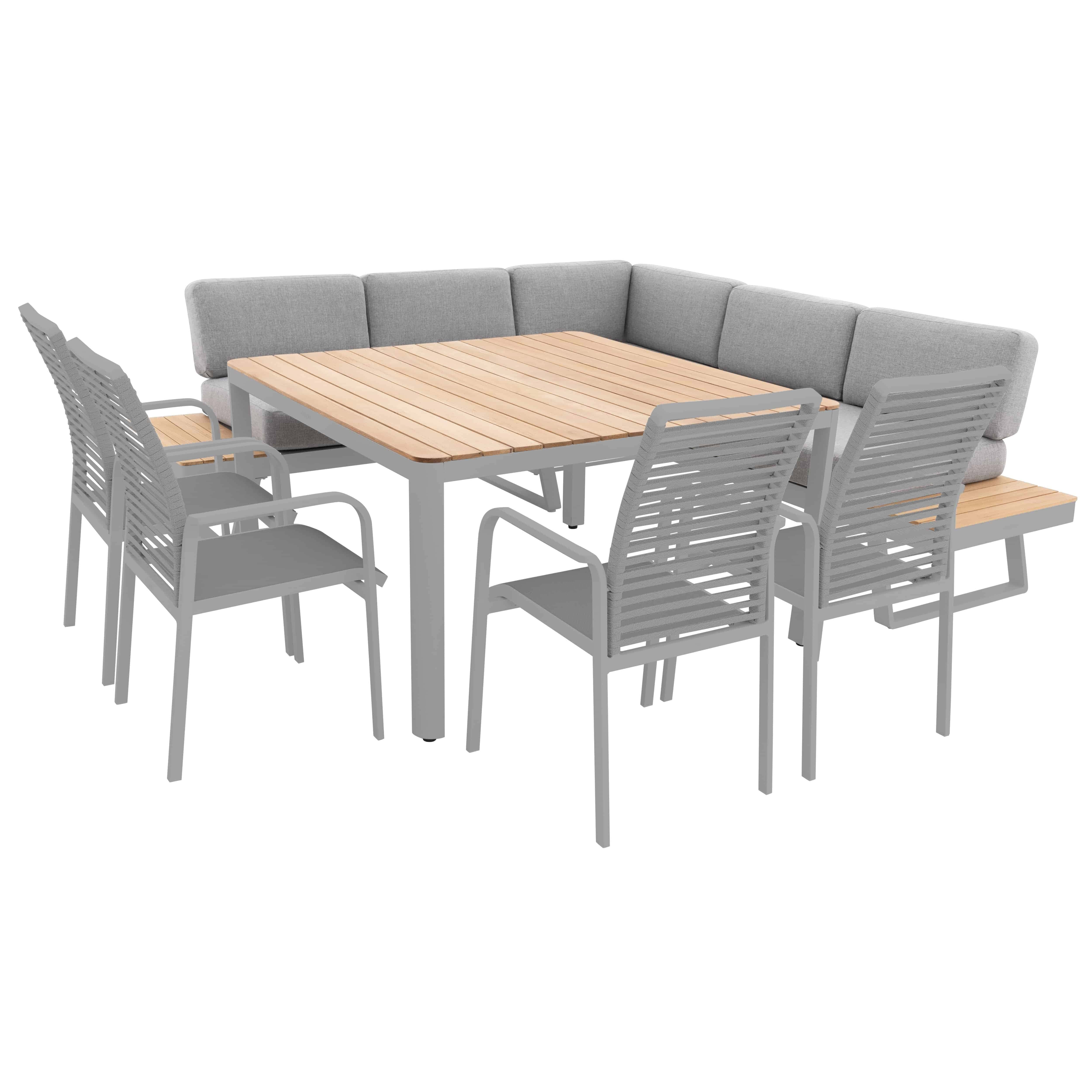 Expert Plus Lounge Vittoria grigio Teak