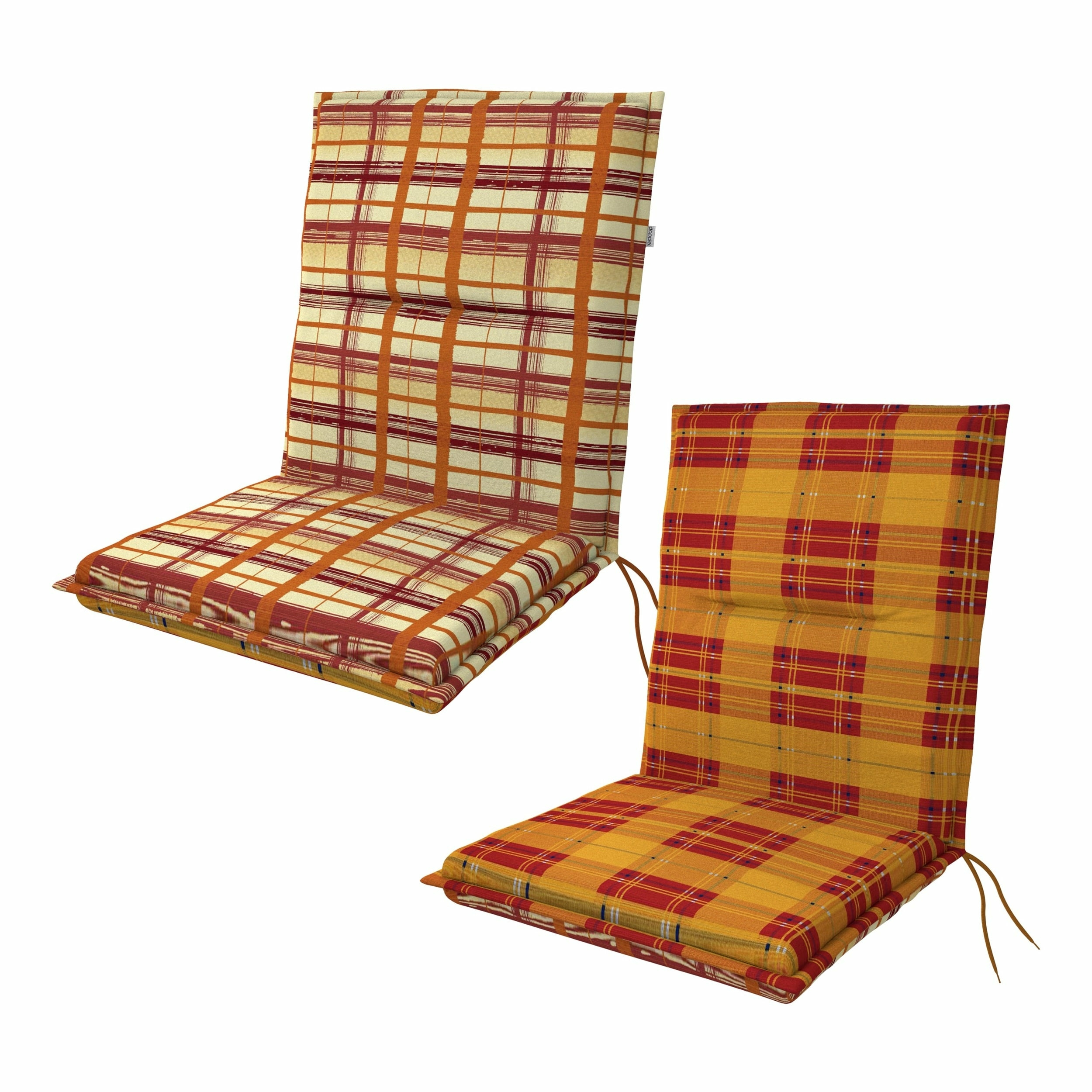 Cuscino per sedia con schienale basso Classic