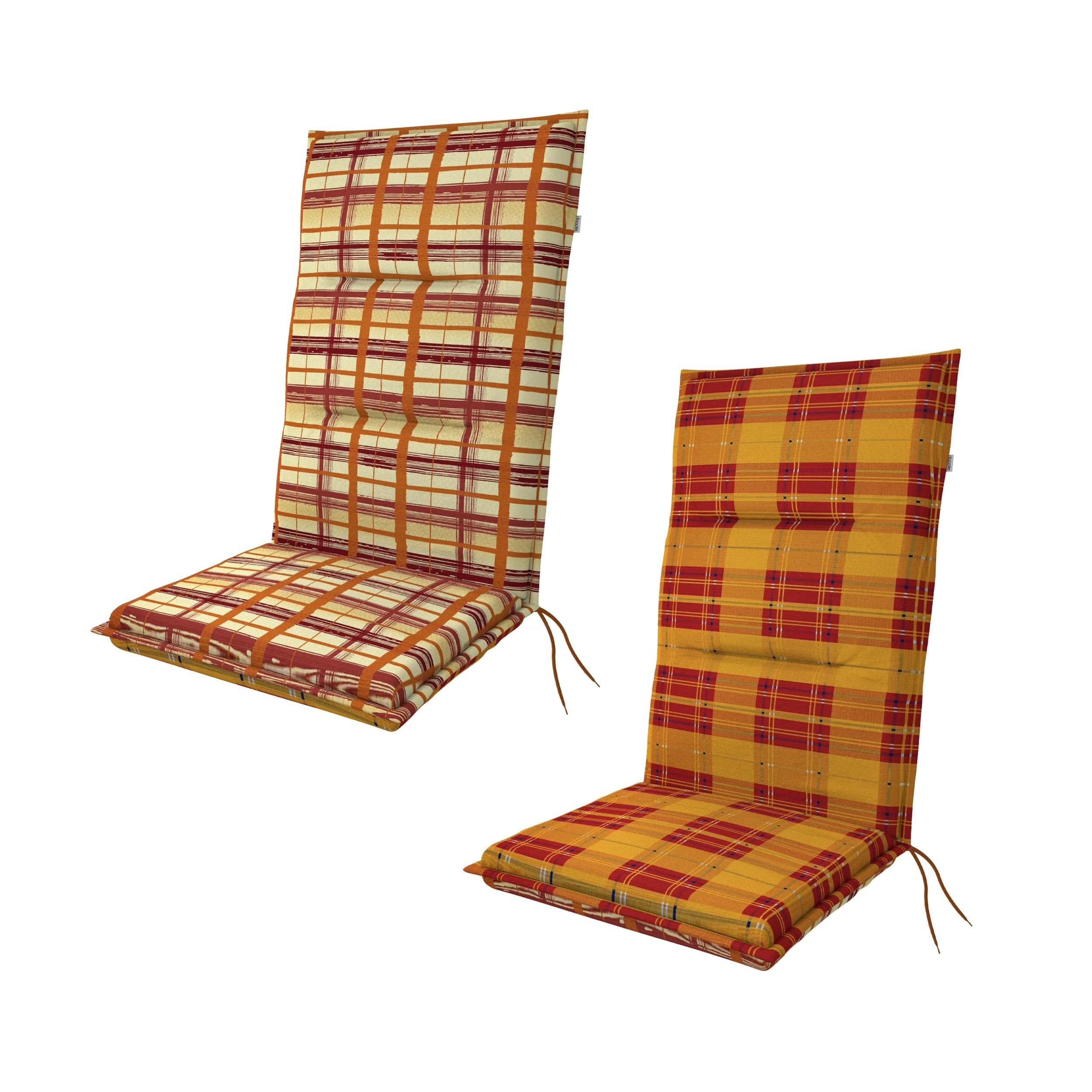 Cuscino per sedia con schienale alto Classic