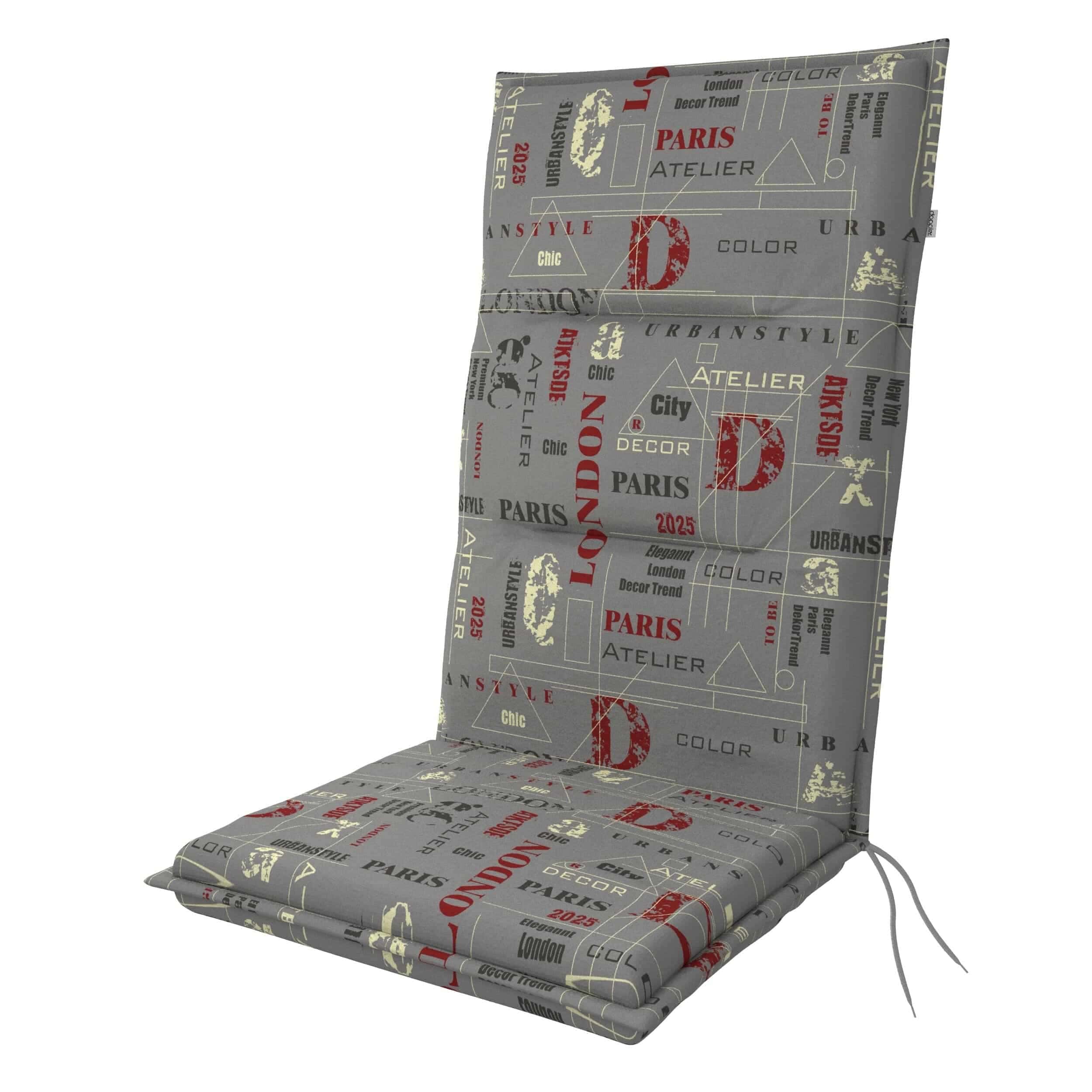 Cuscino per sedia con schienale alto Living