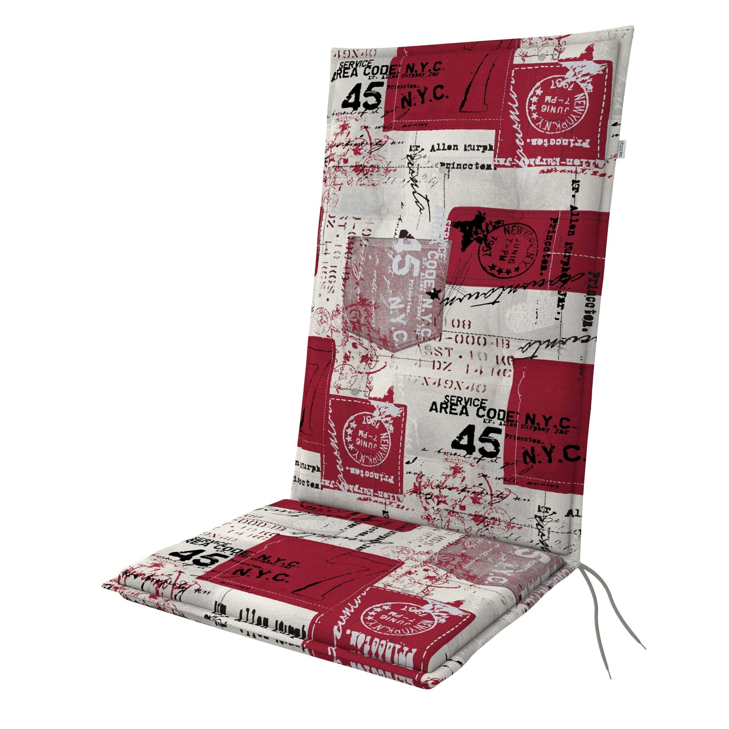 Cuscino per sedia con schienale alto Living