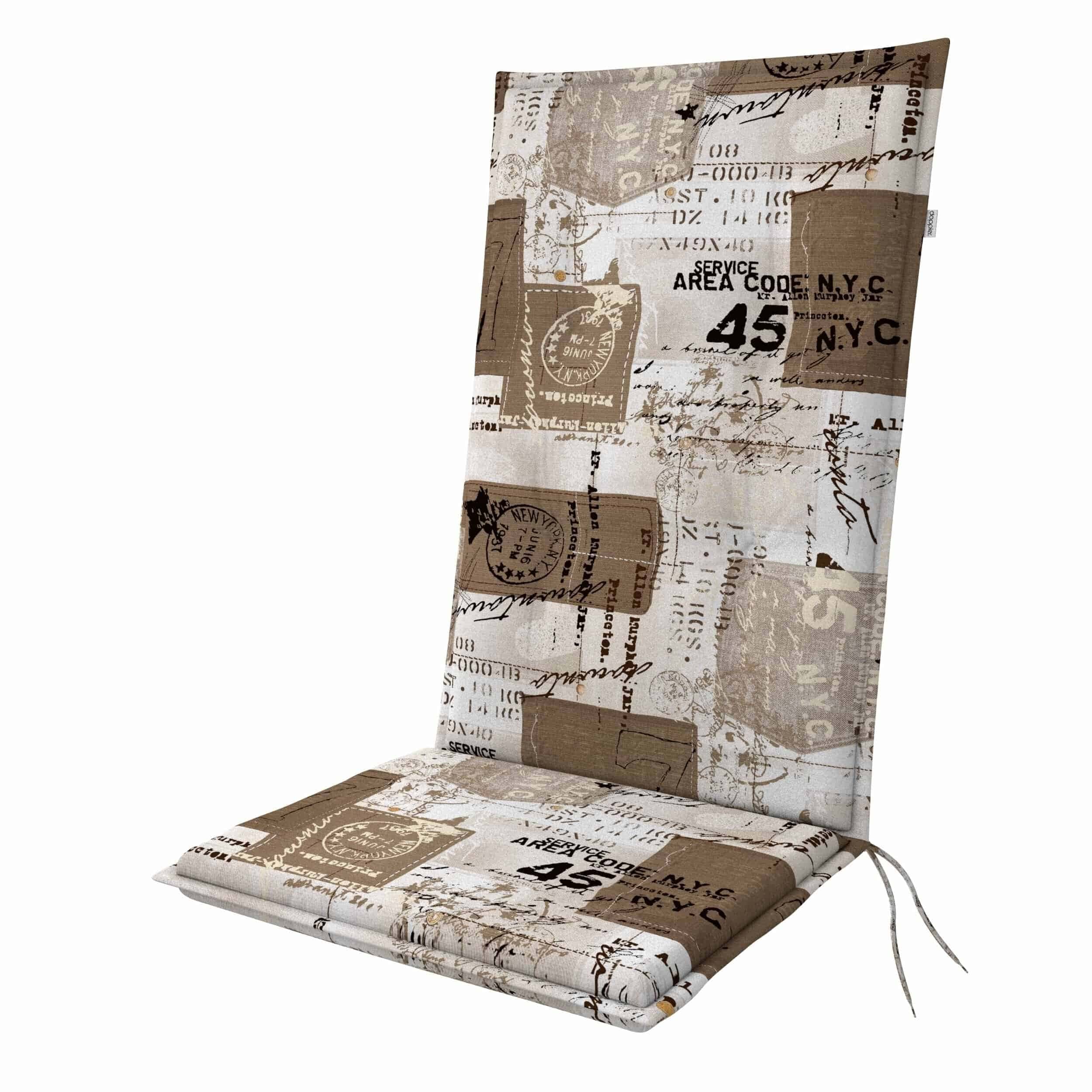 Cuscino per sedia con schienale alto Living