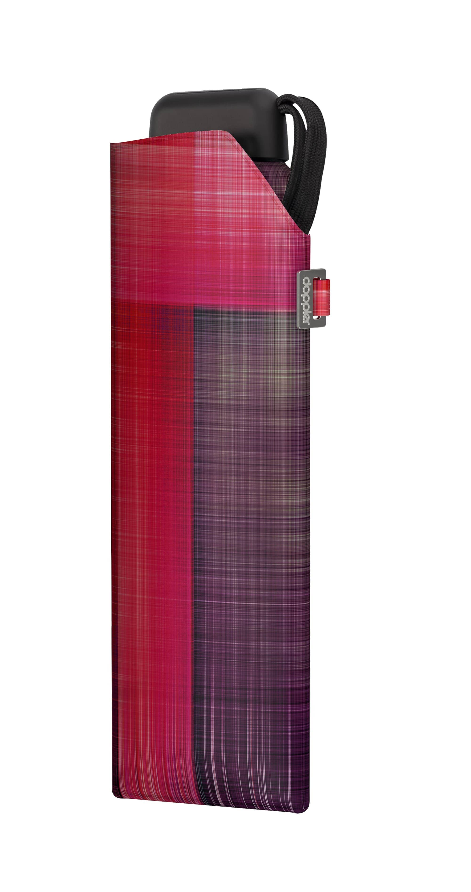 Carbonsteel Mini Slim Noble Check pink