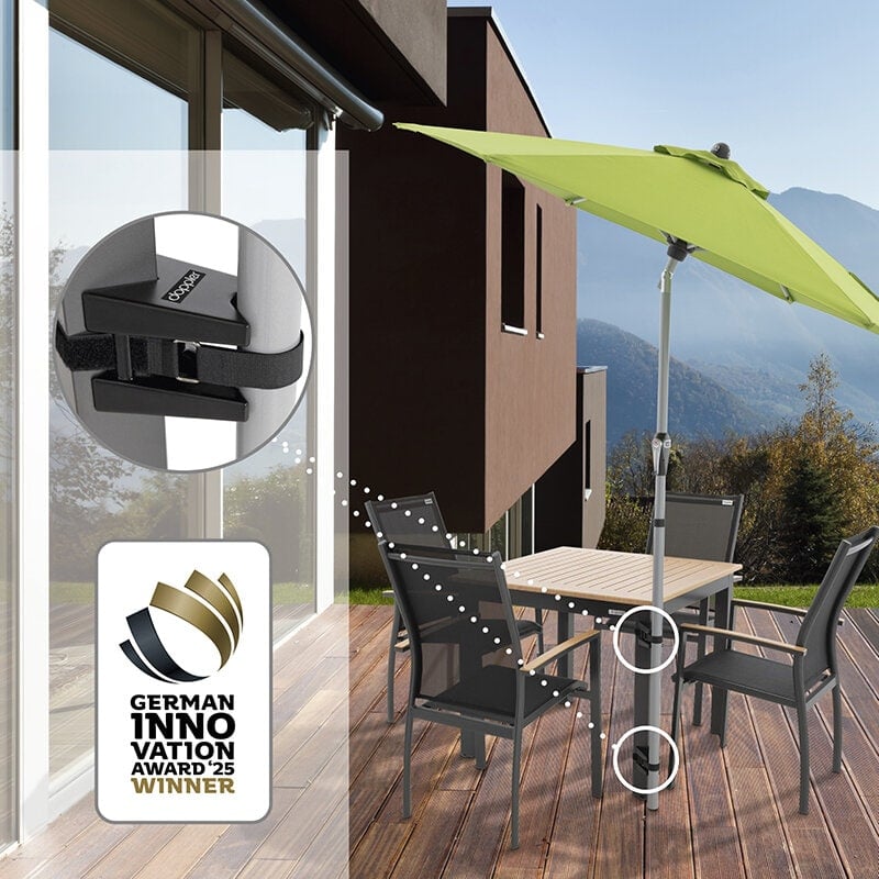 Table-Fix Porta ombrellone 2 parti