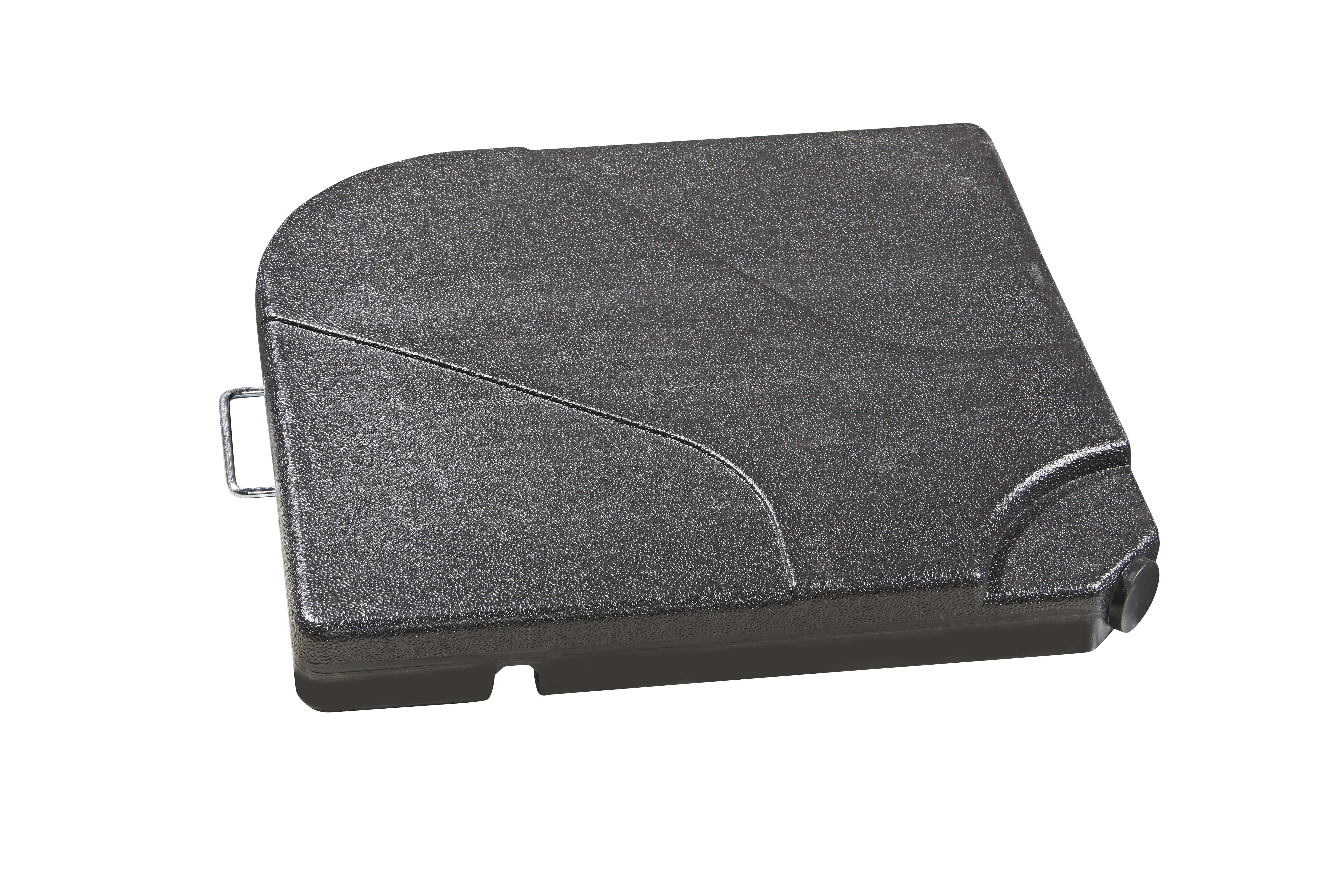 Piastra ad uso base riempibile set di 4 - 25 kg