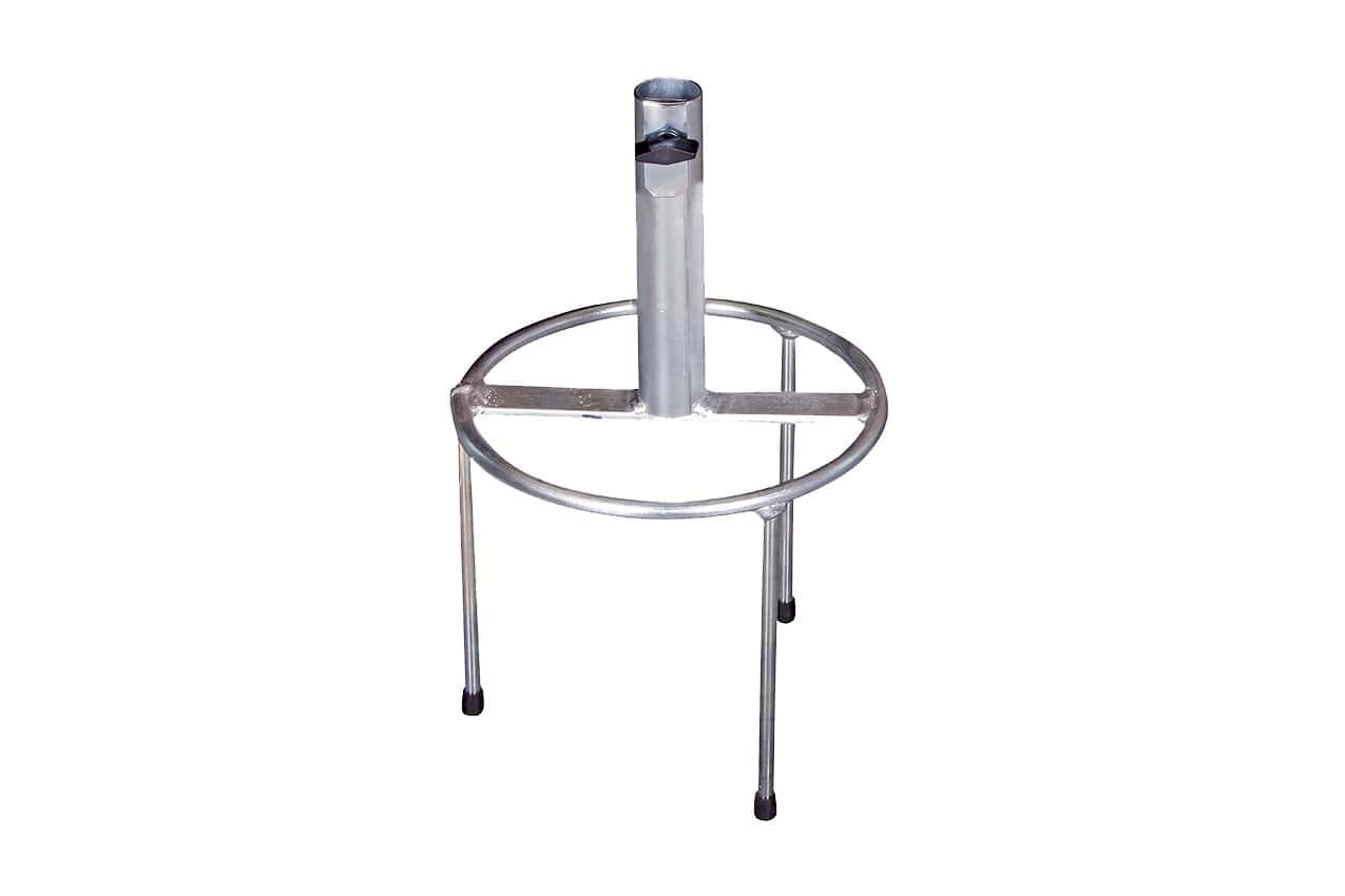 Treppiede per palo fino a diam. 25 mm